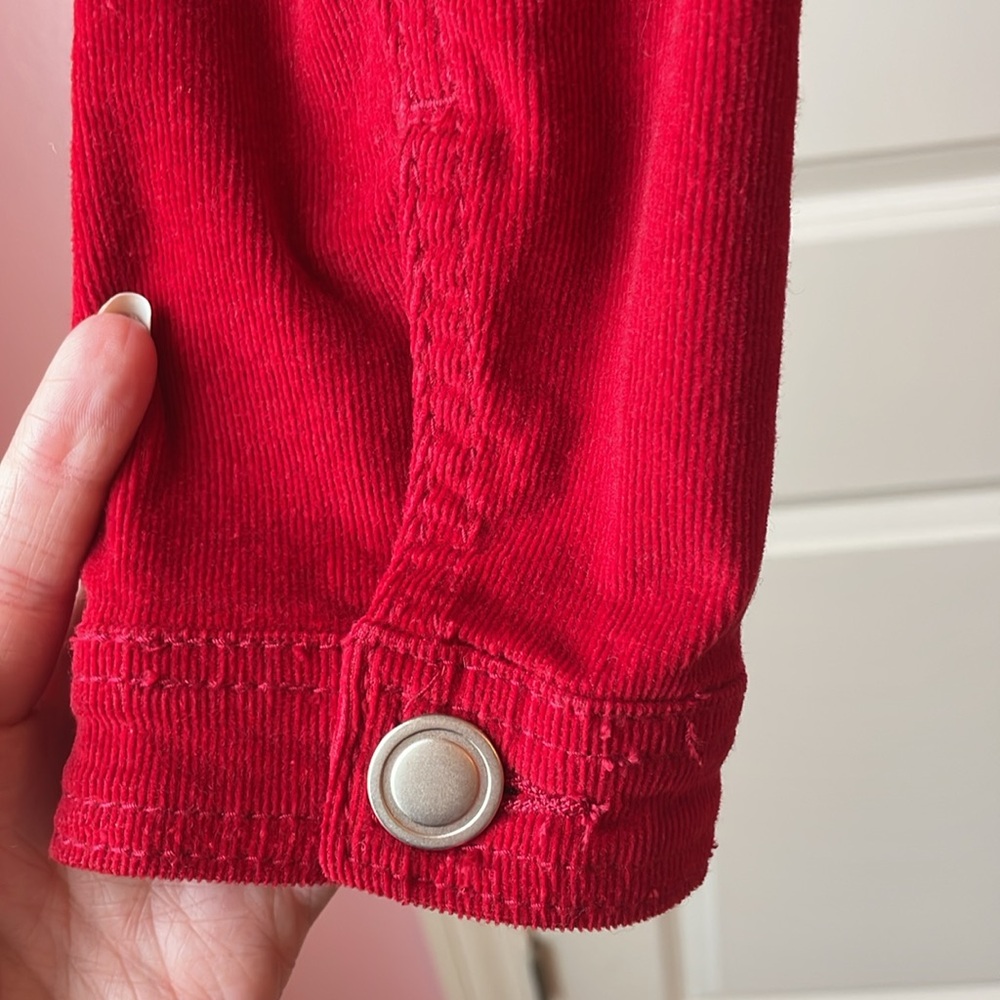 Baccini Red Jacket Size Medium - image 7